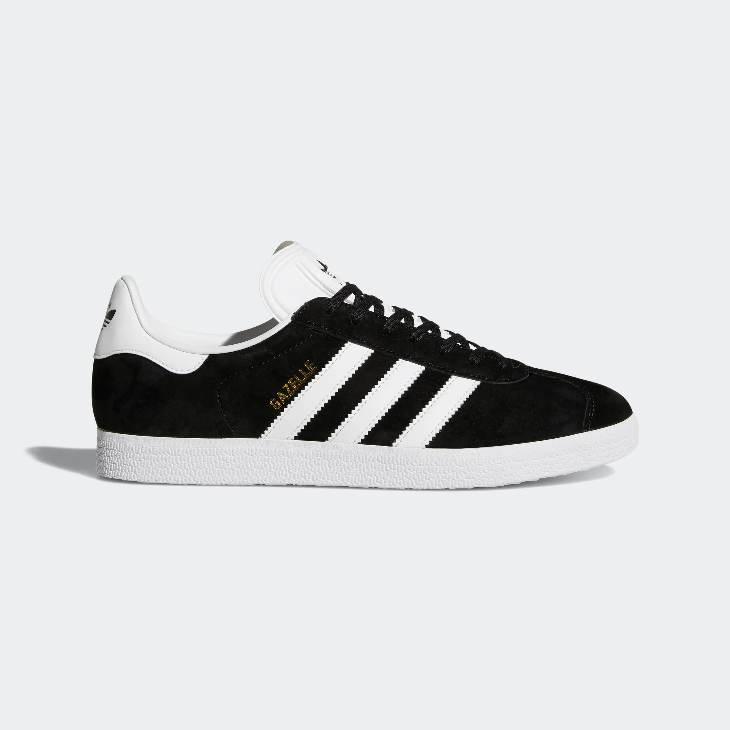 Adidas Gazelle Core Black Cloud White Gold