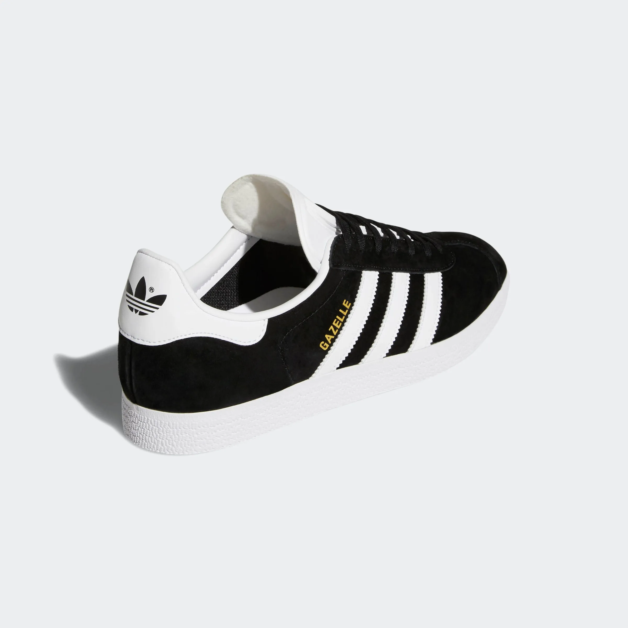 Adidas Gazelle Core Black Cloud White Gold