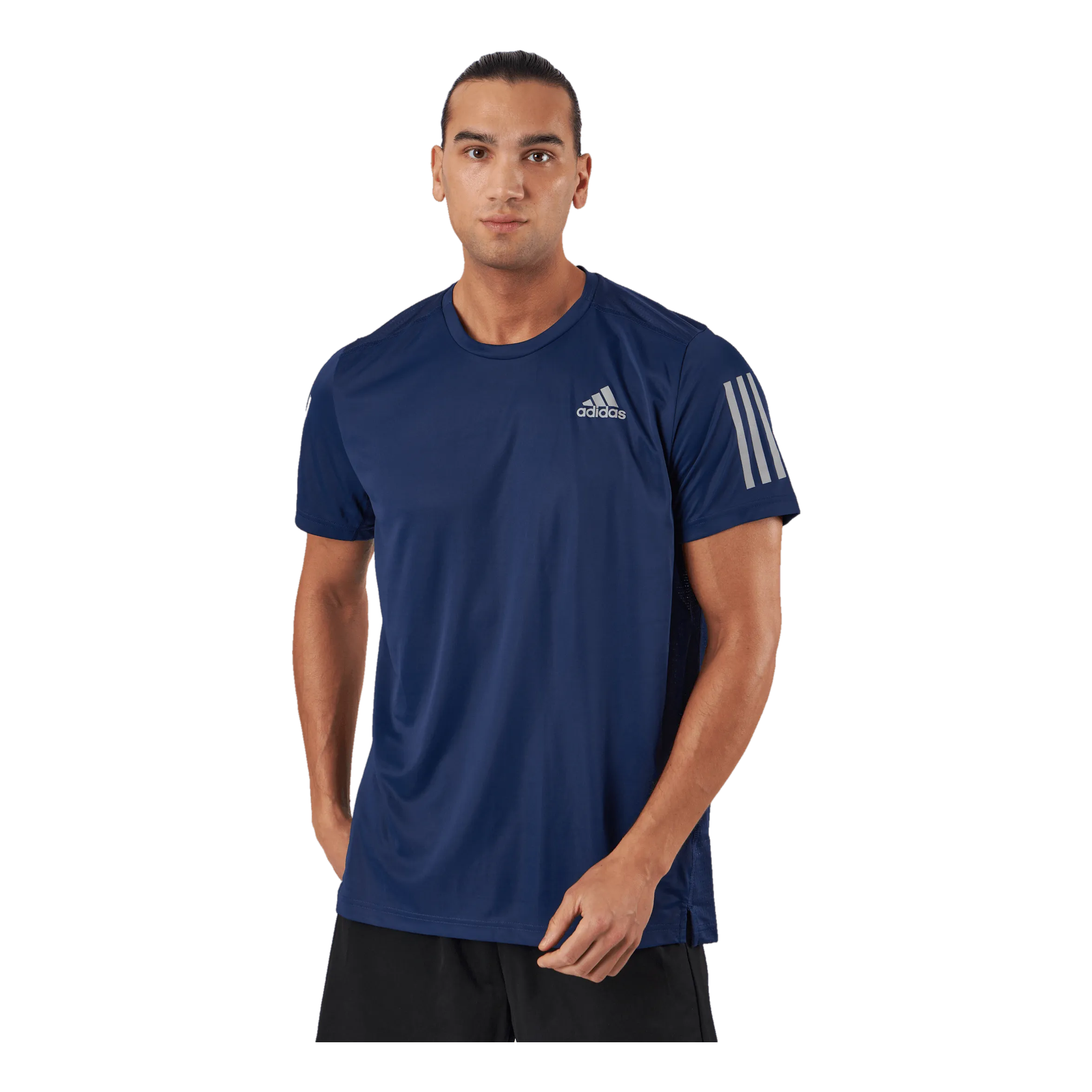 ADIDAS OWN THE RUN TSHIRT DARK BLUE