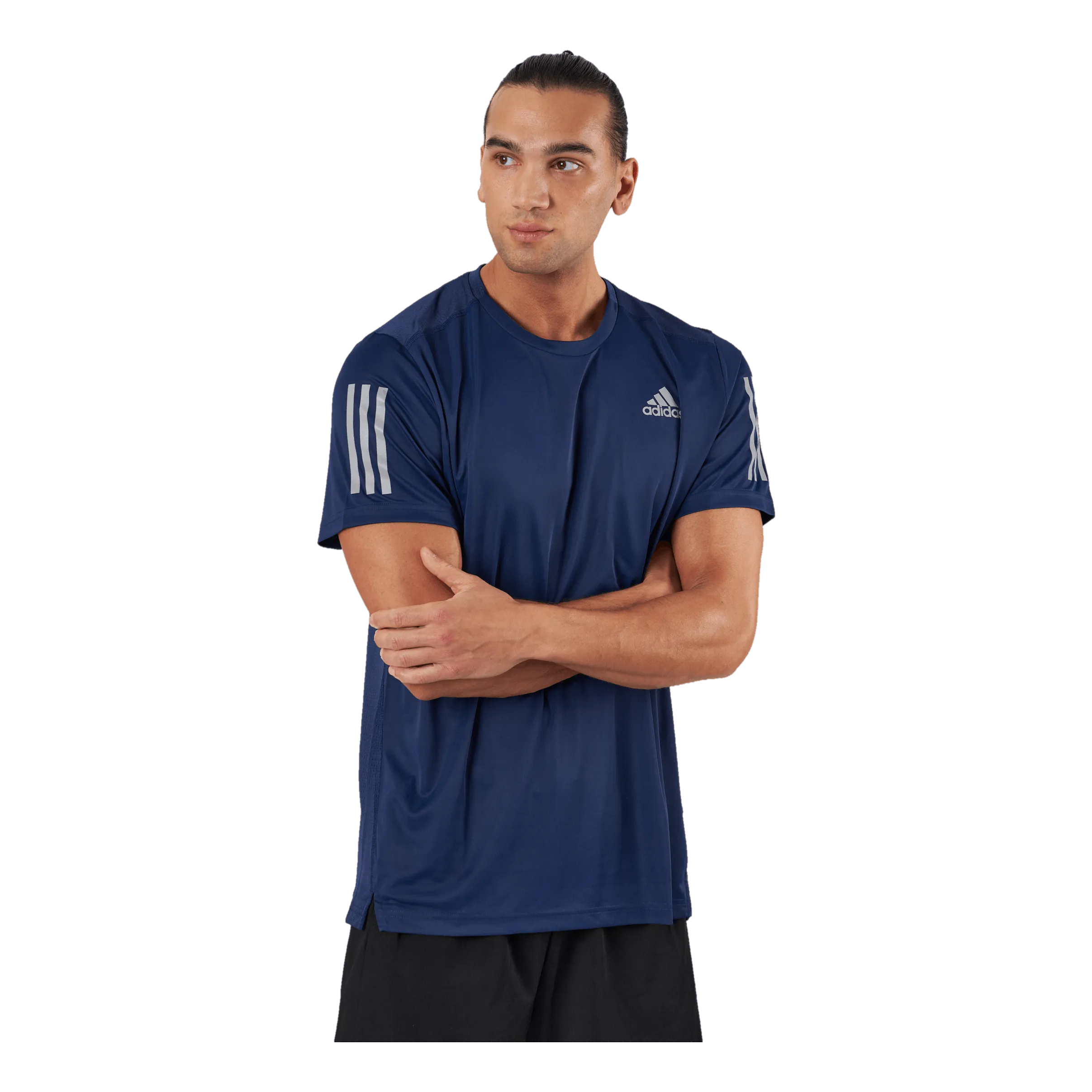 ADIDAS OWN THE RUN TSHIRT DARK BLUE