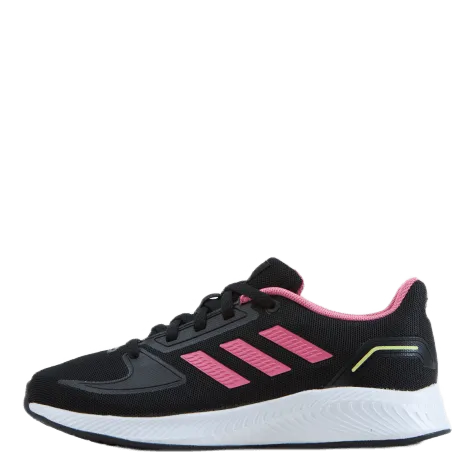 Adidas Runfalcon 2.0 Shoes Core Black / Rose Tone / Pulse Yellow