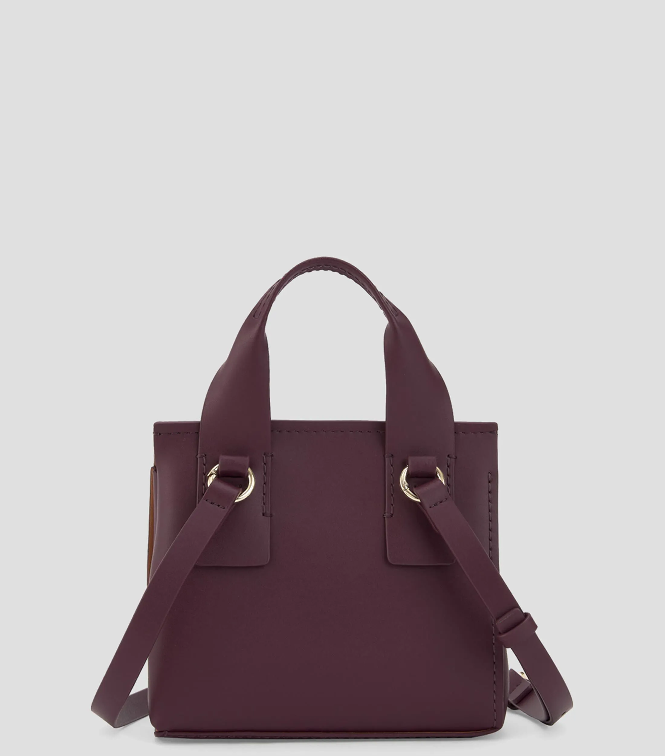 Adolfo Dominguez Bolso shoulder en piel Mica Mujer