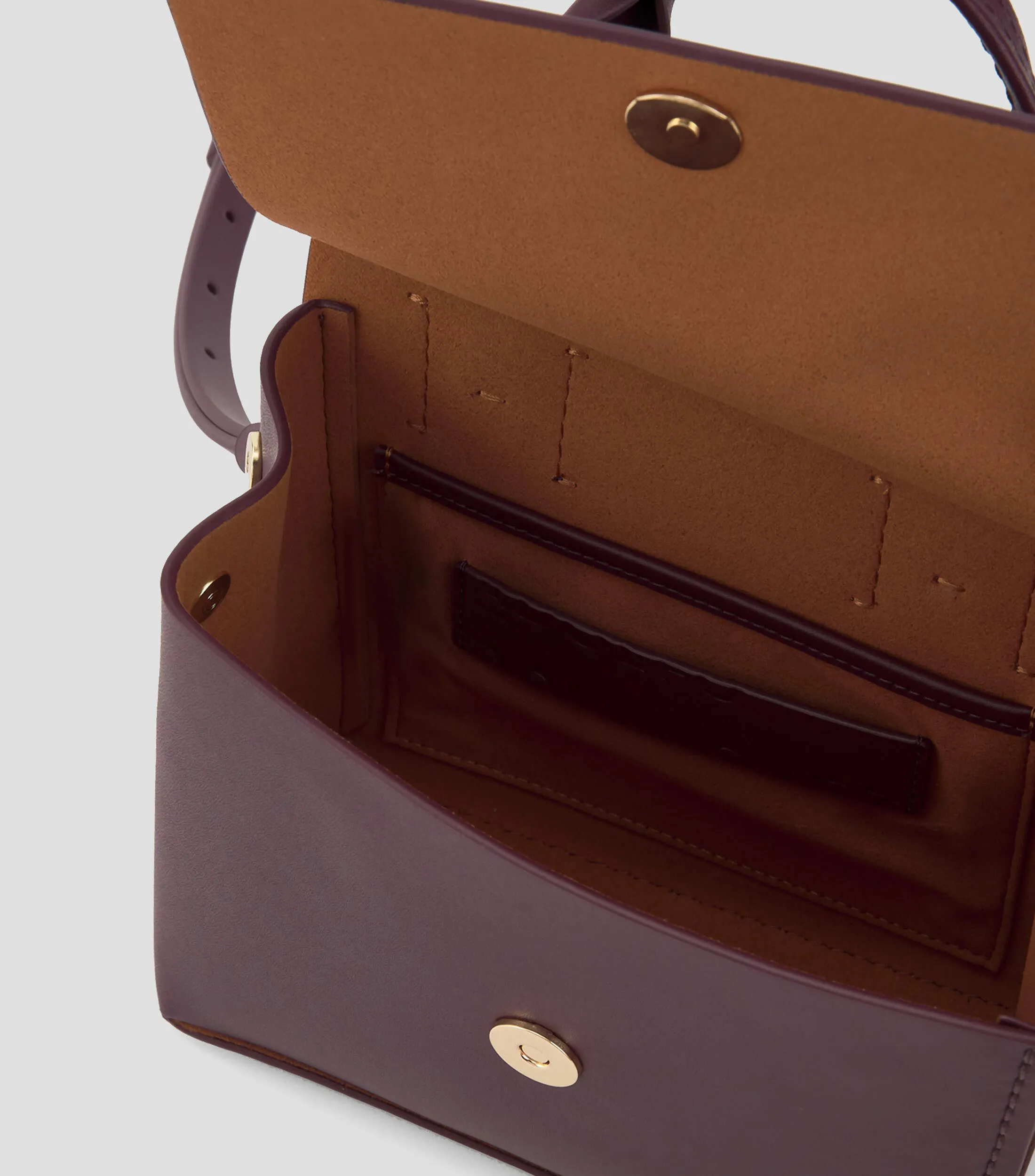 Adolfo Dominguez Bolso shoulder en piel Mica Mujer