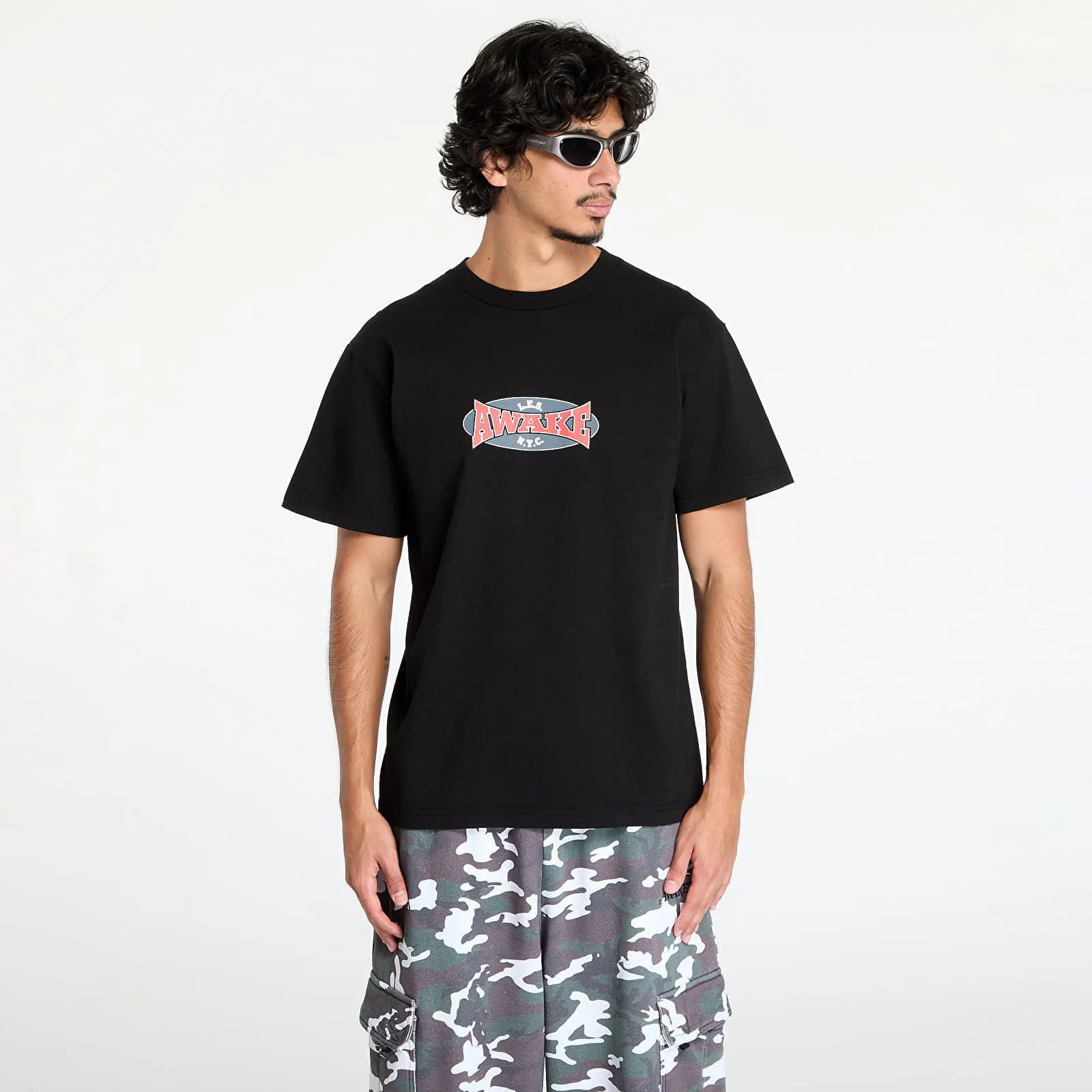 Awake NY Les Ny Tee Black L
