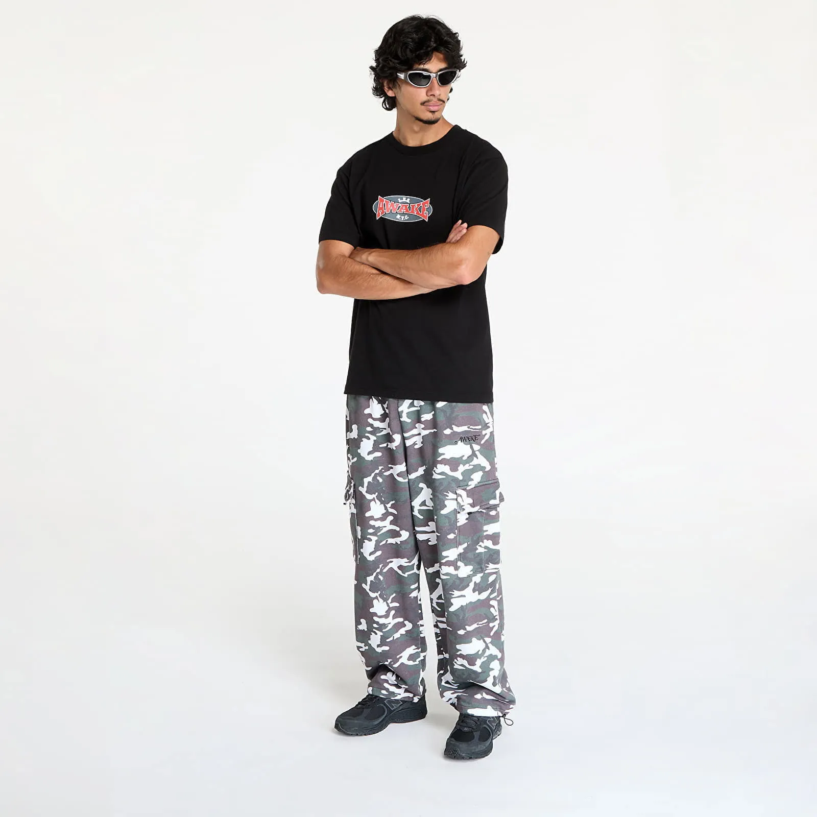 Awake NY Les Ny Tee Black L