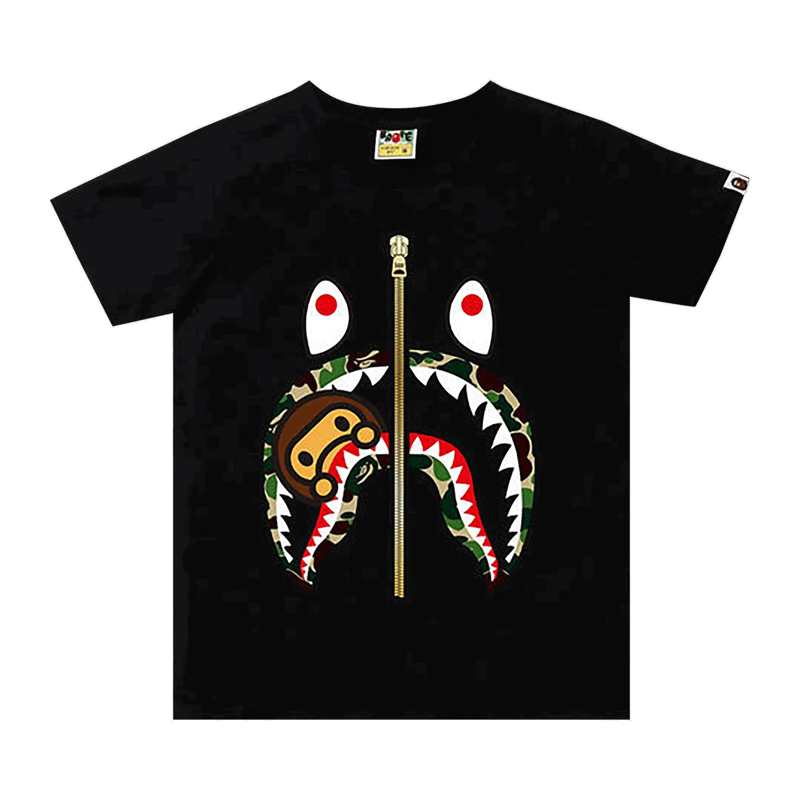 BAPE ABC Camoilo Shark Tee