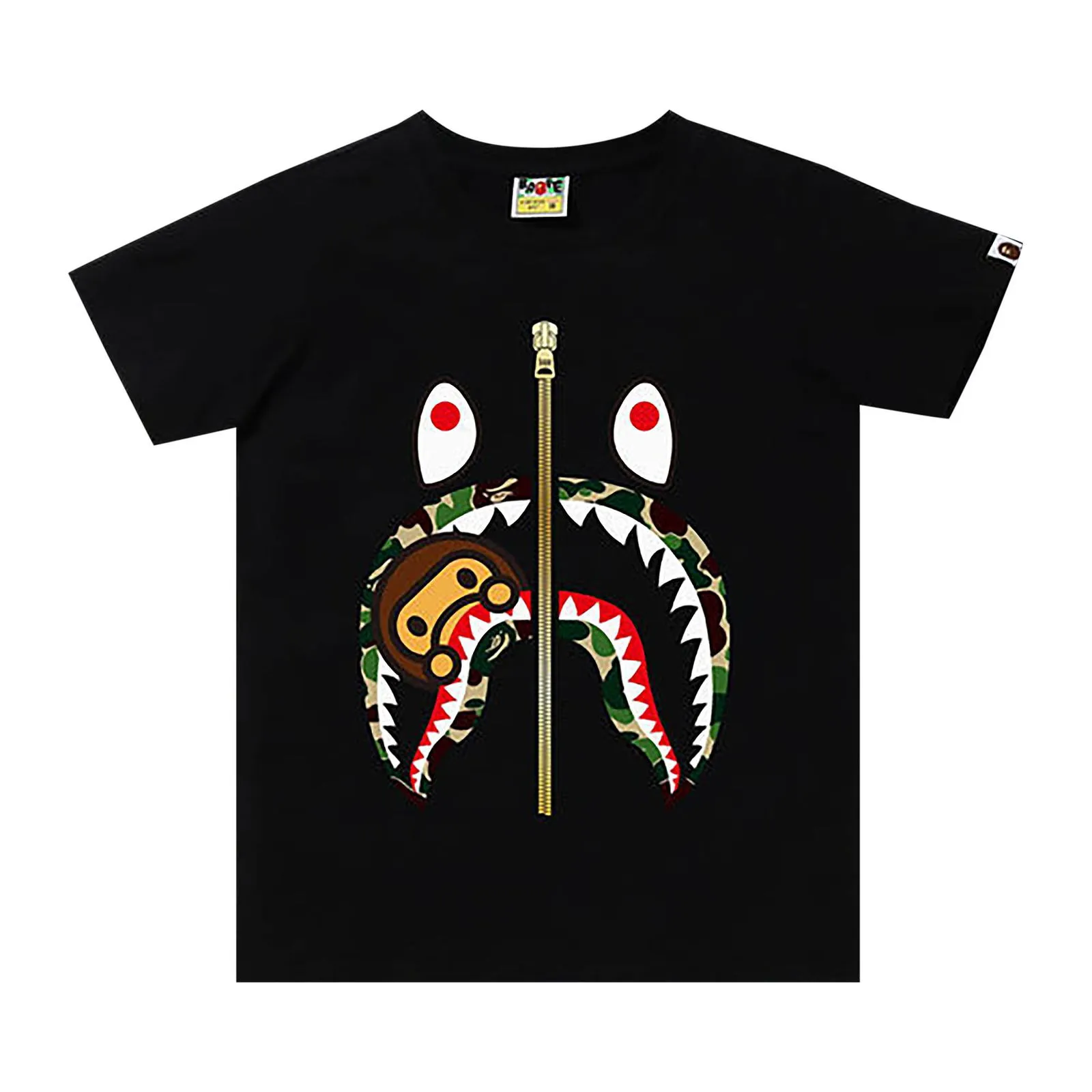 BAPE ABC Camoilo Shark Tee