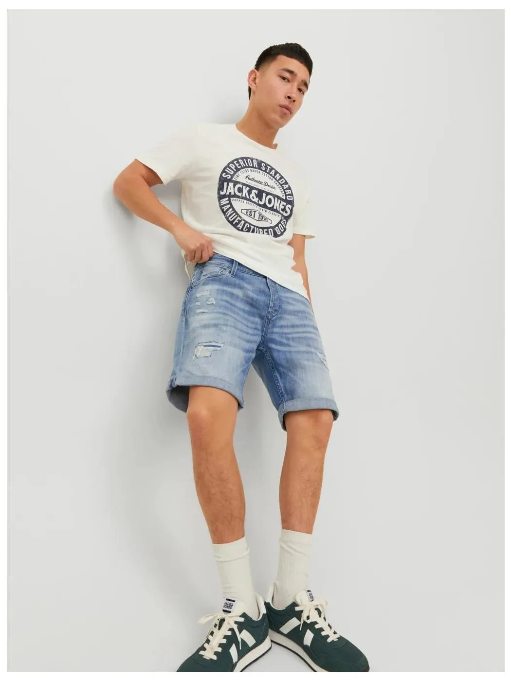 BERMUDA JACK & JONES HOMBRE JJIRICK JJBLAIR REGULAR DENIM