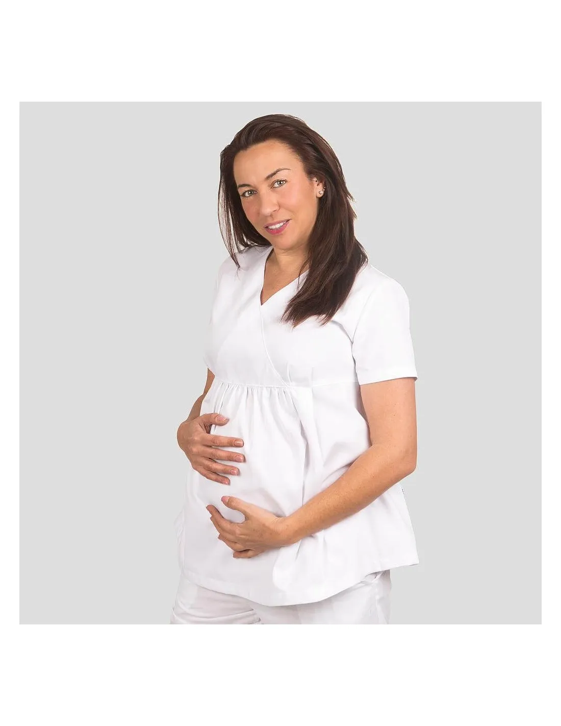 Blusa premamá sanidad blanca