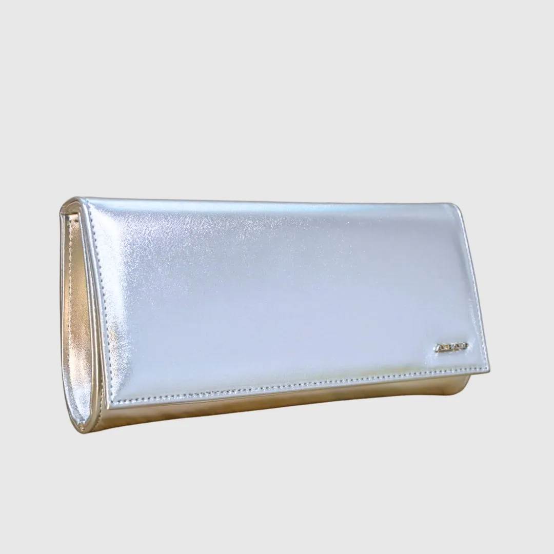 Bolso de fiesta plateado | Albano