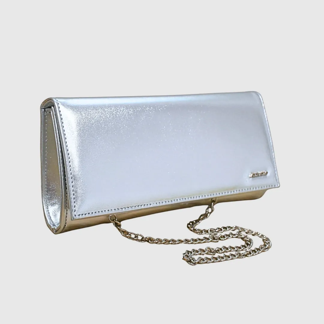 Bolso de fiesta plateado | Albano