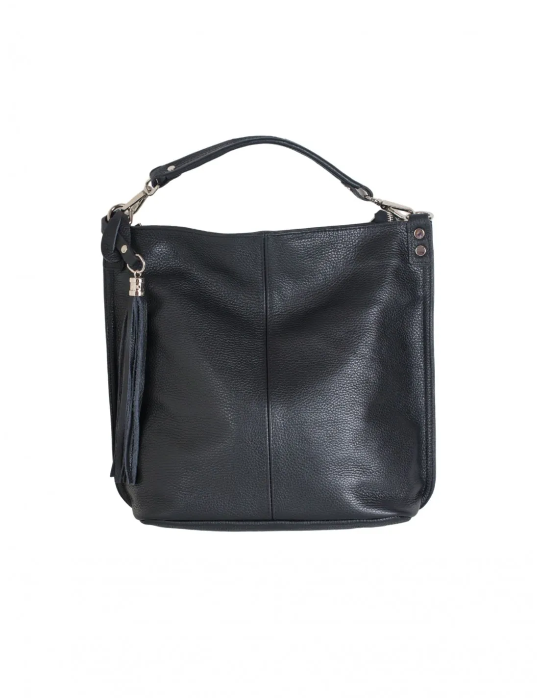 Bolso Grande Piel Negro