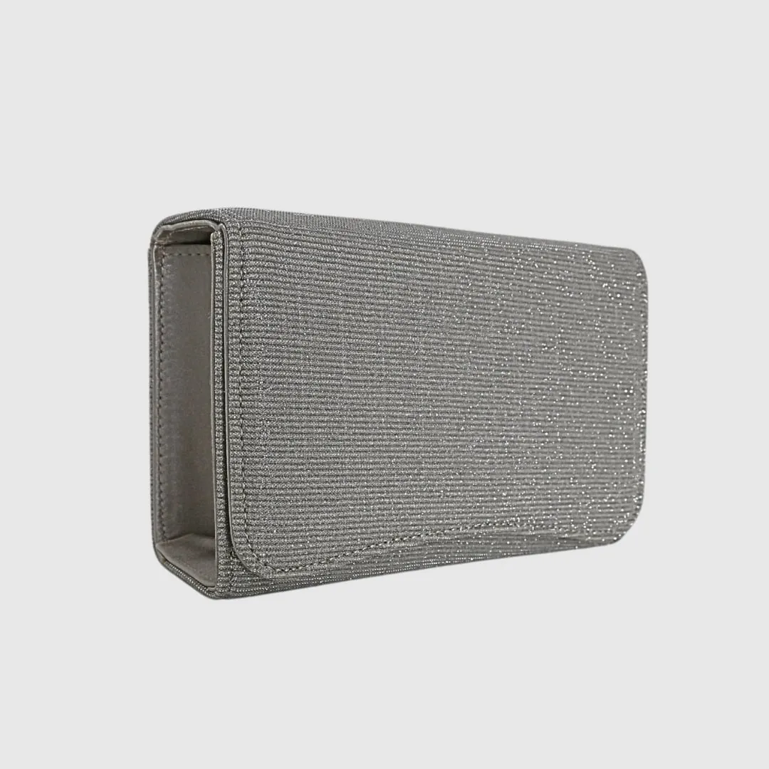 Bolso gris glitter Joel
