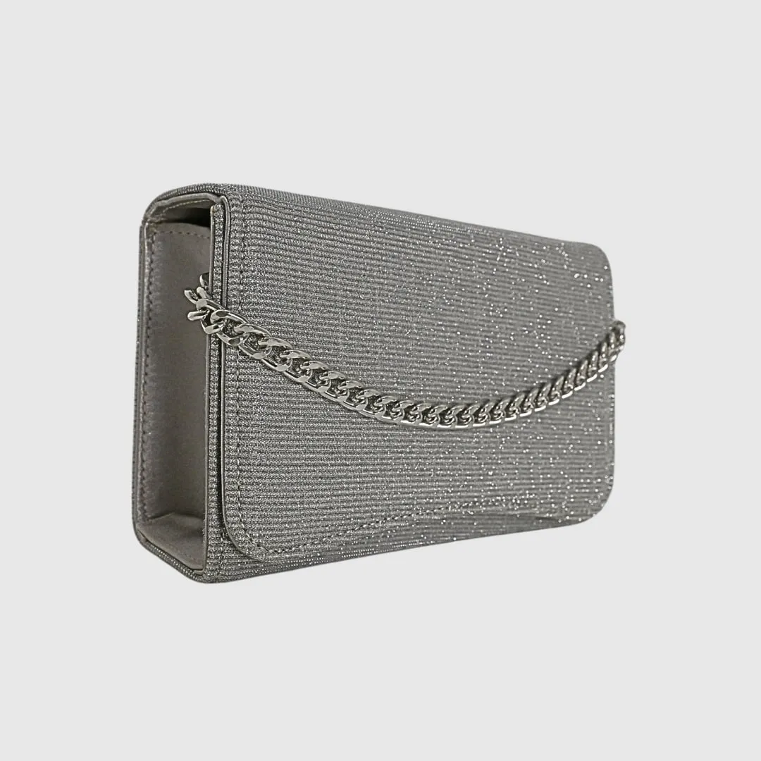 Bolso gris glitter Joel