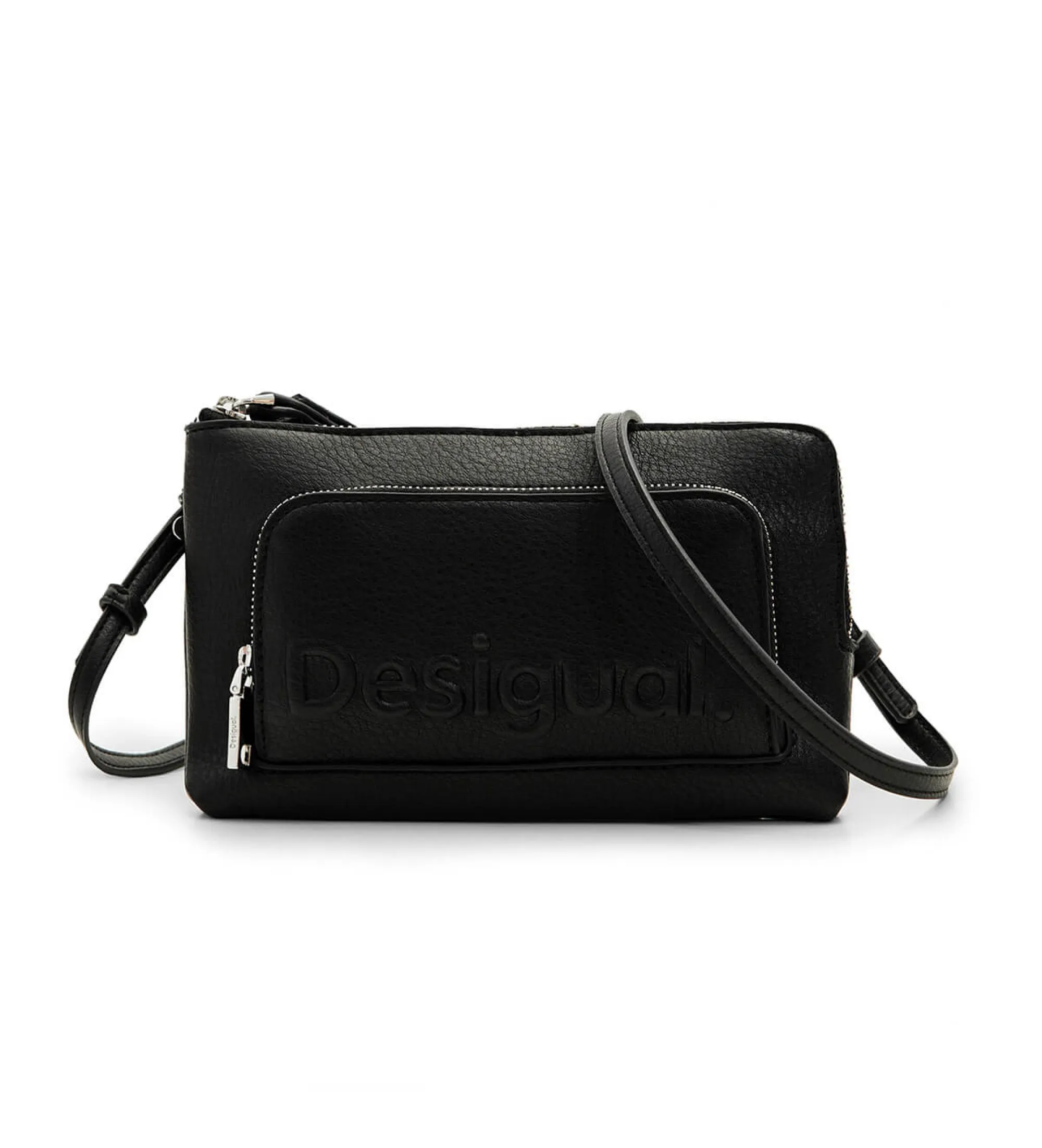 Bolso mini logo negro