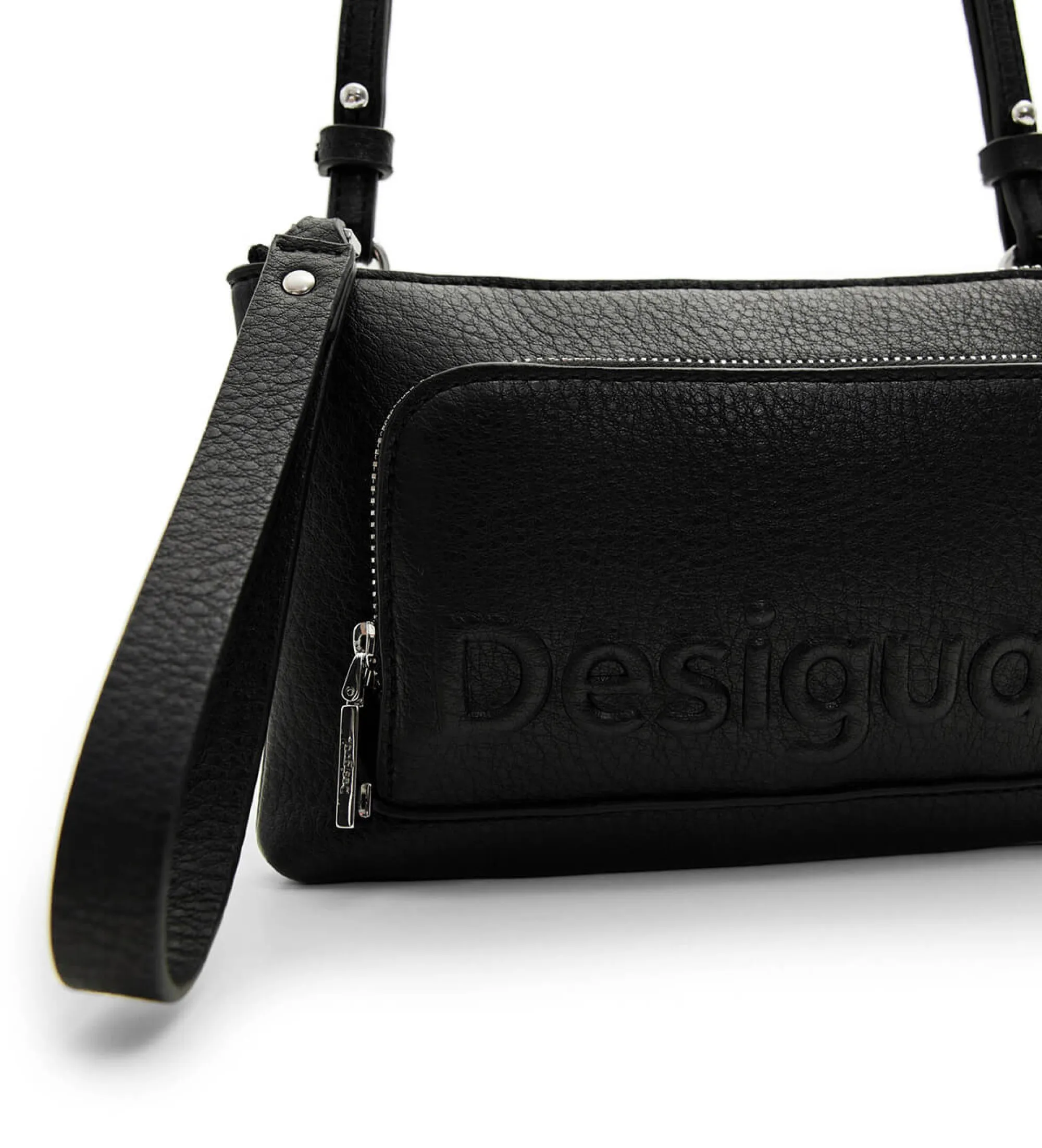 Bolso mini logo negro