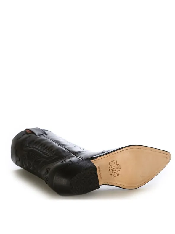Bota cowboy mexicana negra
