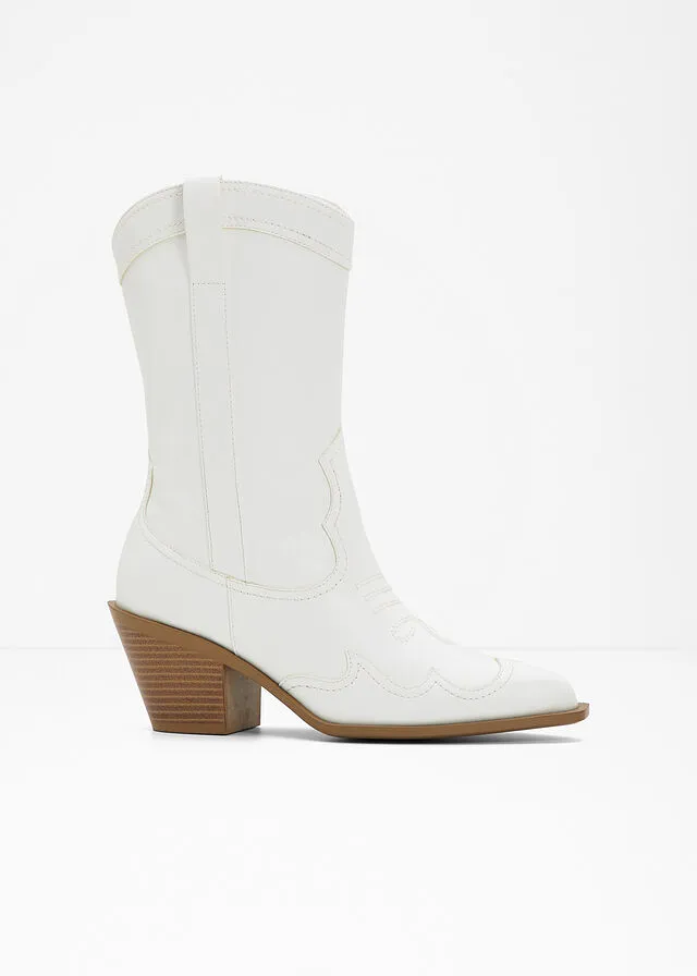Botas cowboy Blanco