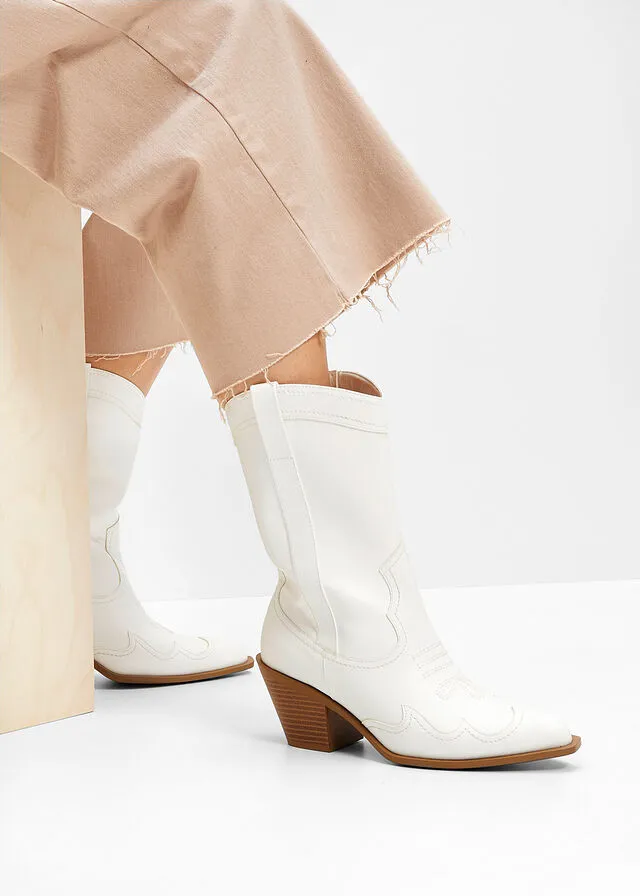 Botas cowboy Blanco