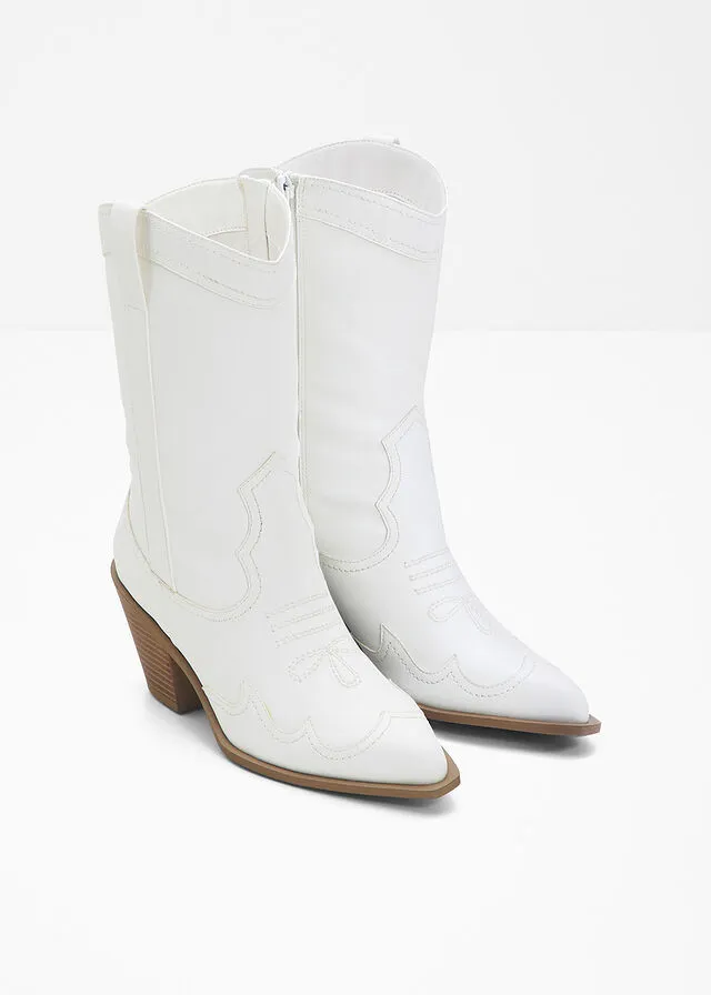 Botas cowboy Blanco