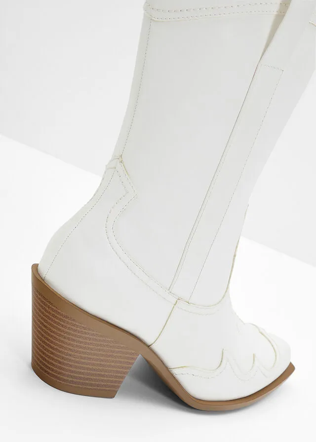 Botas cowboy Blanco