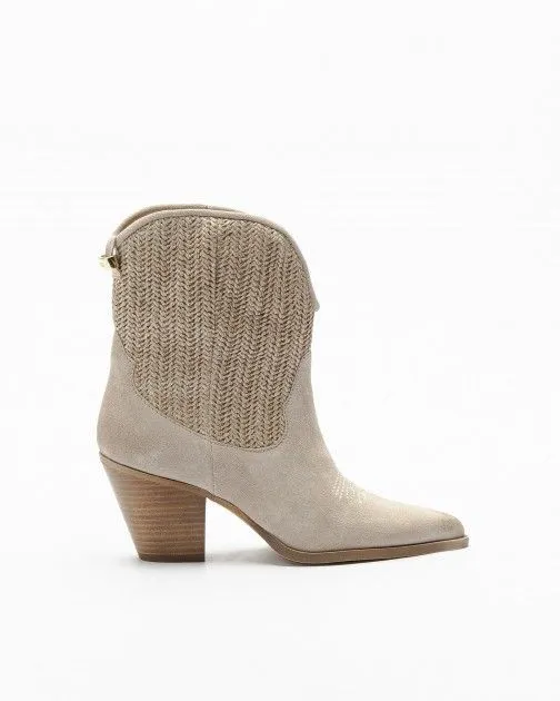 Botas Cowboy PROF 10123P Beige