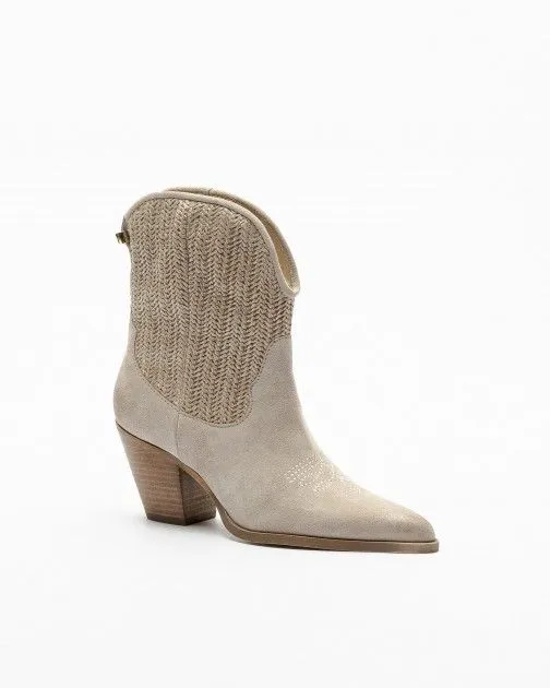 Botas Cowboy PROF 10123P Beige