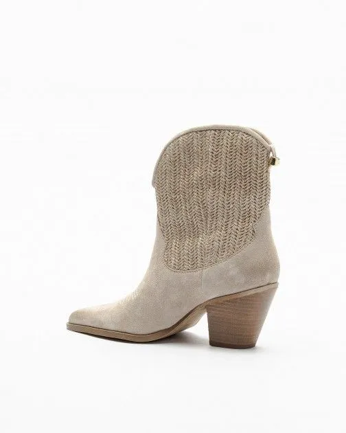 Botas Cowboy PROF 10123P Beige