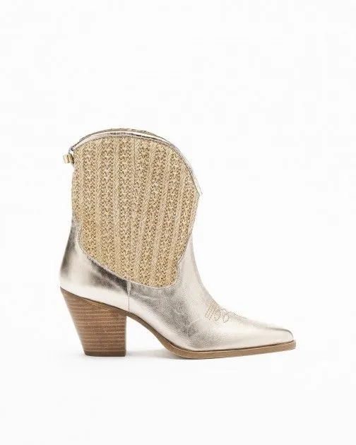 Botas cowboy PROF 10123P Dorado