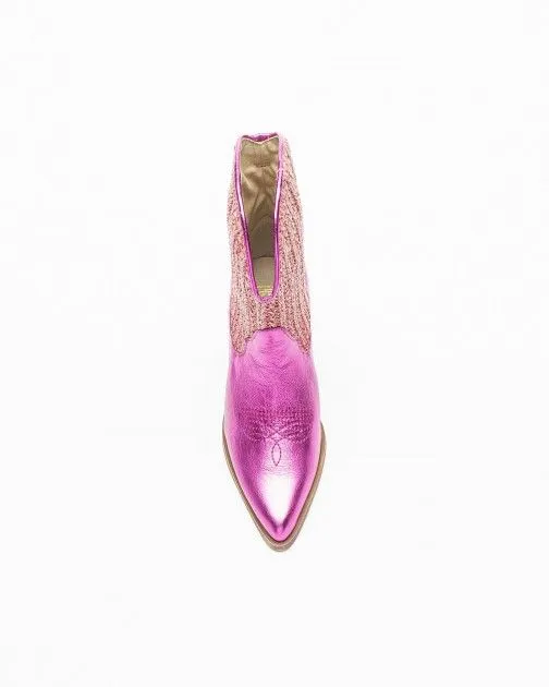 Botas cowboy PROF 10123P Rosa
