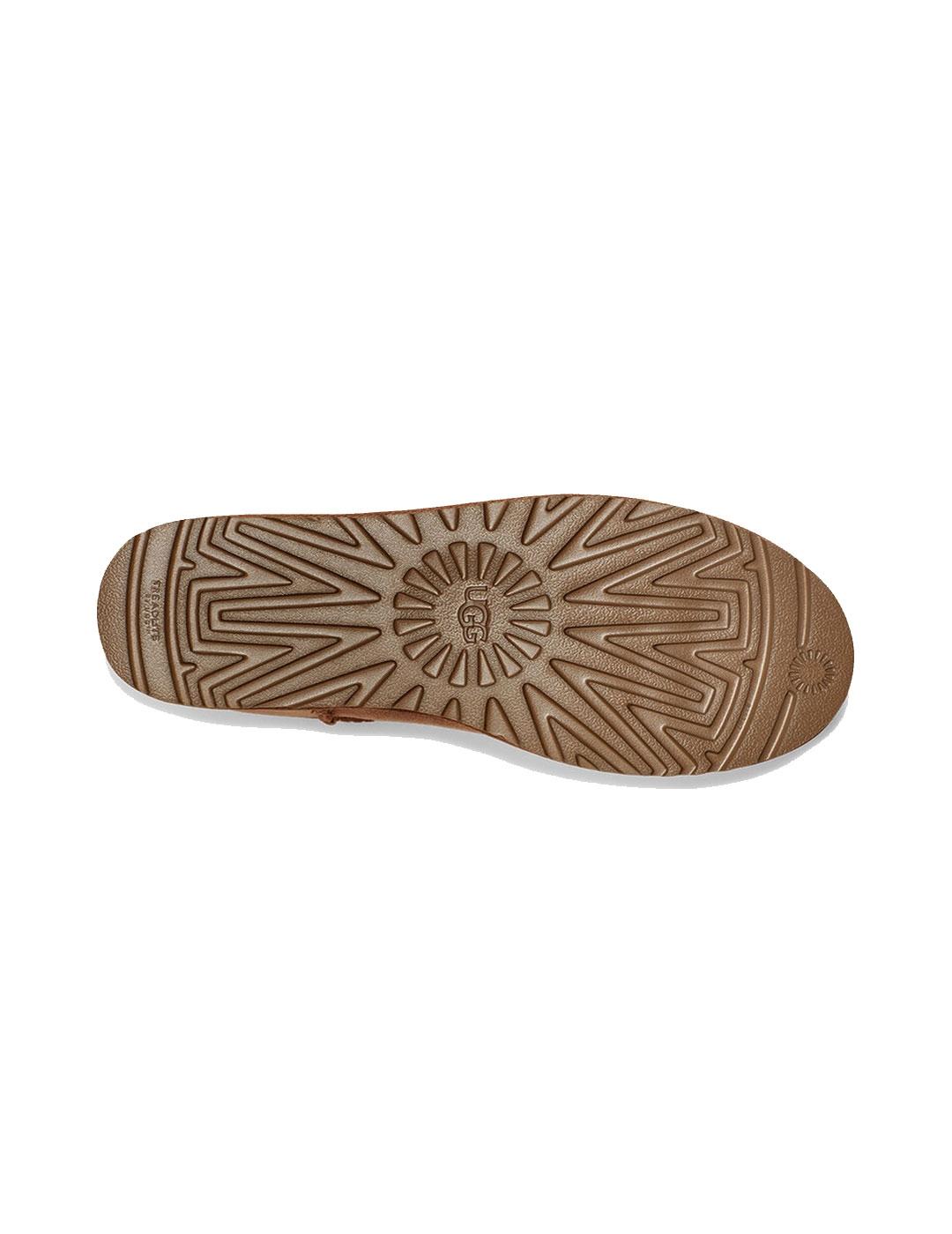 Botas UGG Classic Mini Logo Zip Chestnut
