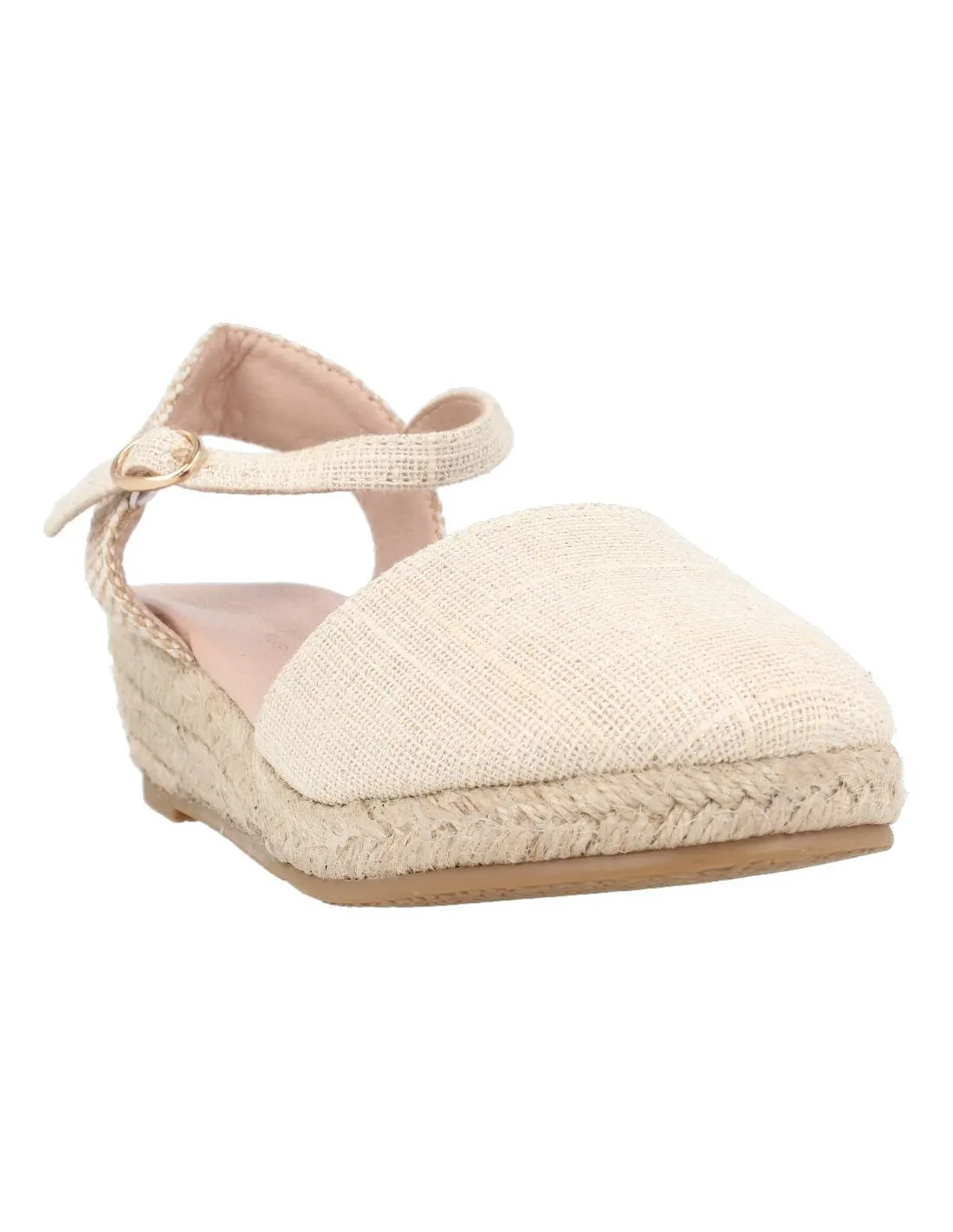 BUBBLE KIDS VALENCIANA CUñA HEBILLA BEIGE