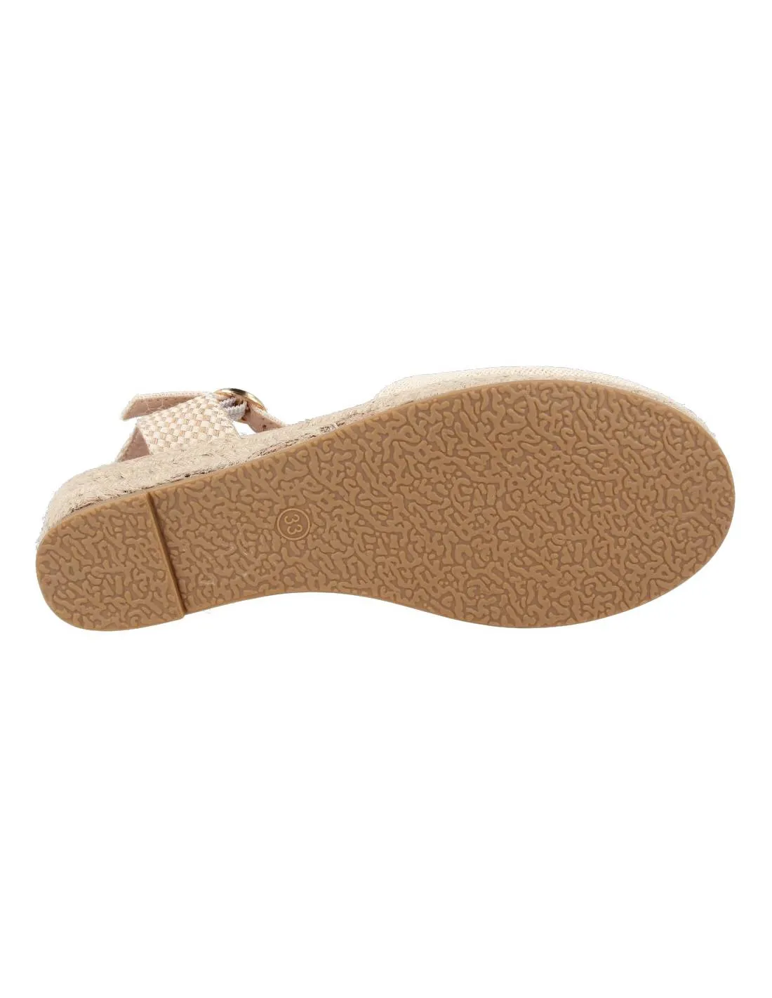BUBBLE KIDS VALENCIANA CUñA HEBILLA BEIGE