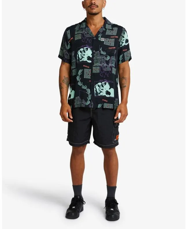 Camisa Deus Ex Machina Primitive Shirt Negra