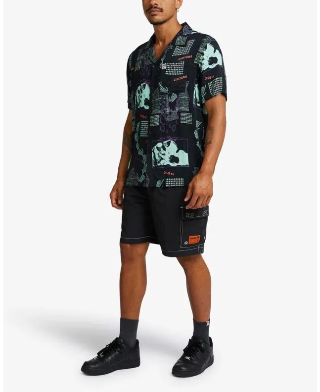 Camisa Deus Ex Machina Primitive Shirt Negra