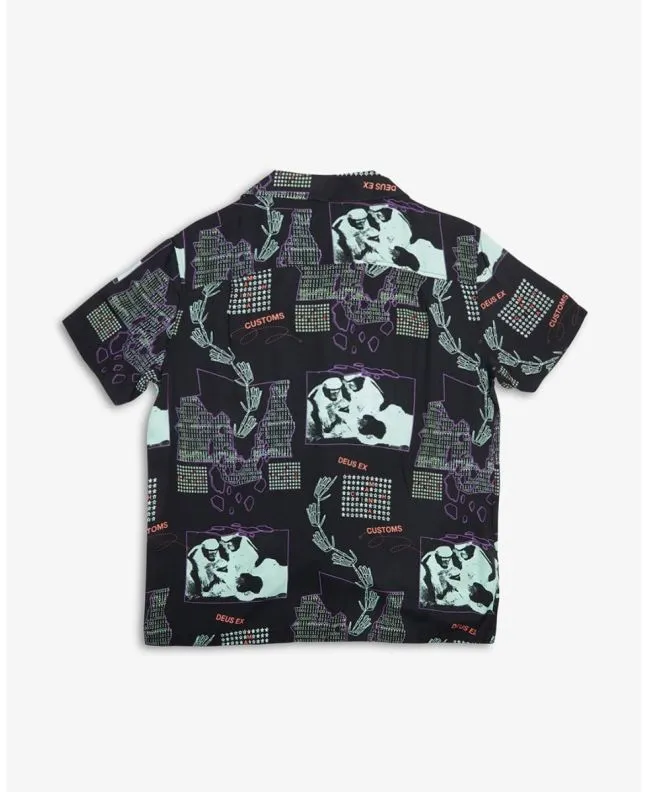 Camisa Deus Ex Machina Primitive Shirt Negra