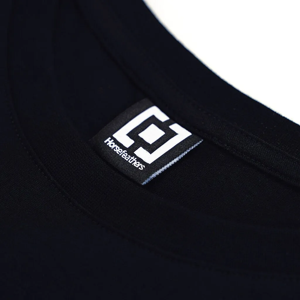 CAMISA HORSEFEATHERS MINI LOGO  BLACK