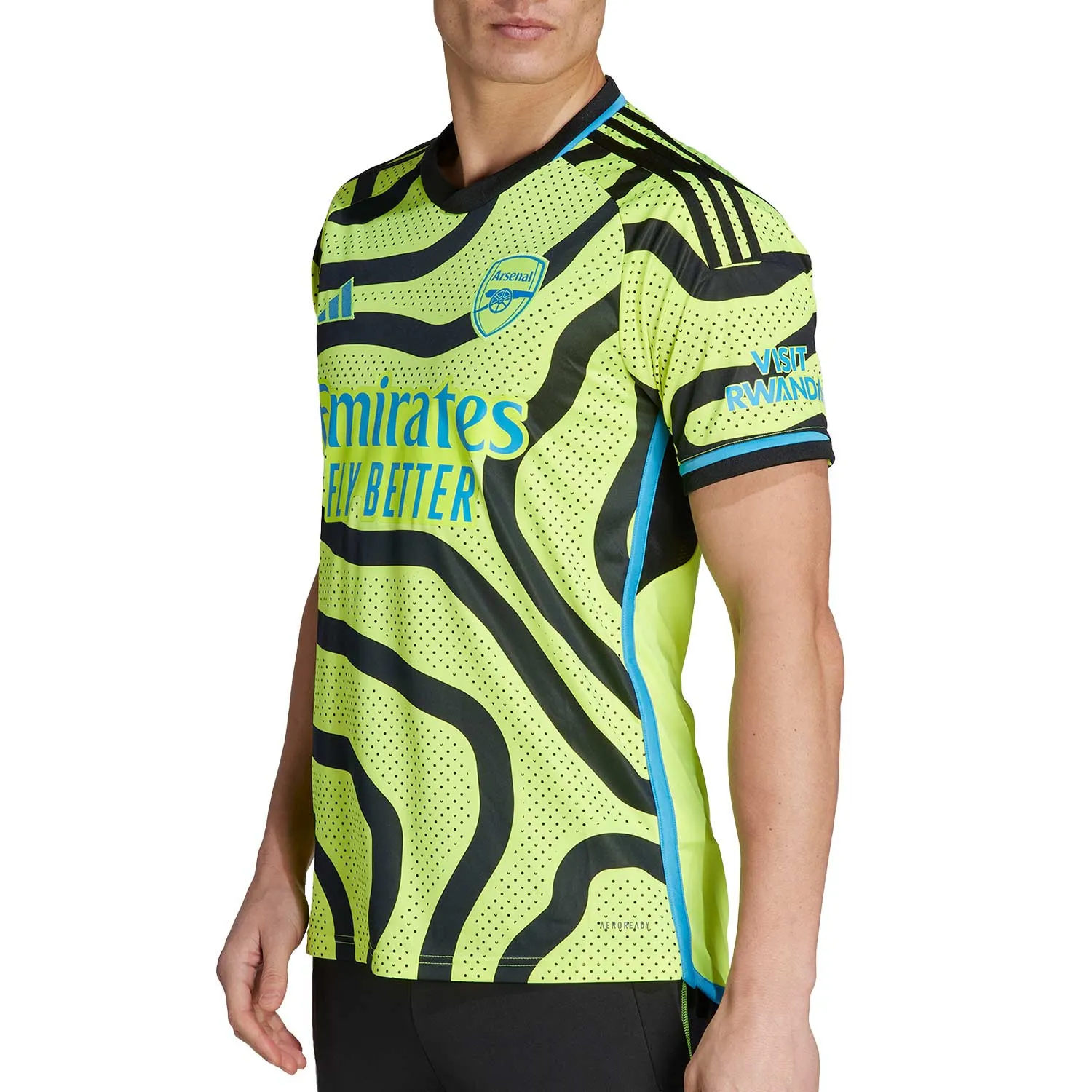 Camiseta adidas 2a Arsenal Rice 2023 2024