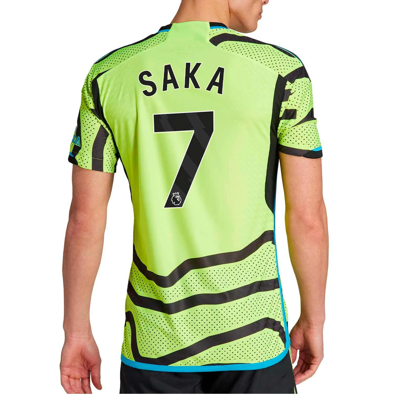 Camiseta adidas 2a Arsenal Saka 2023 2024 auténtica