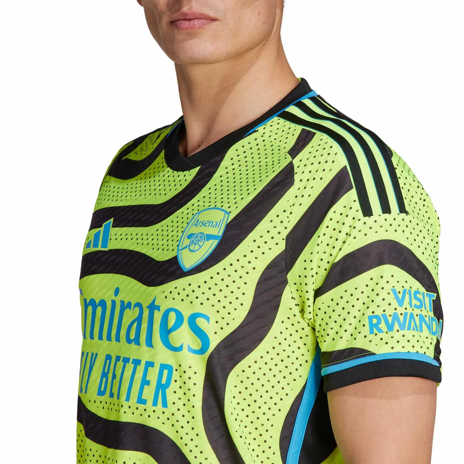 Camiseta adidas 2a Arsenal Saka 2023 2024 auténtica