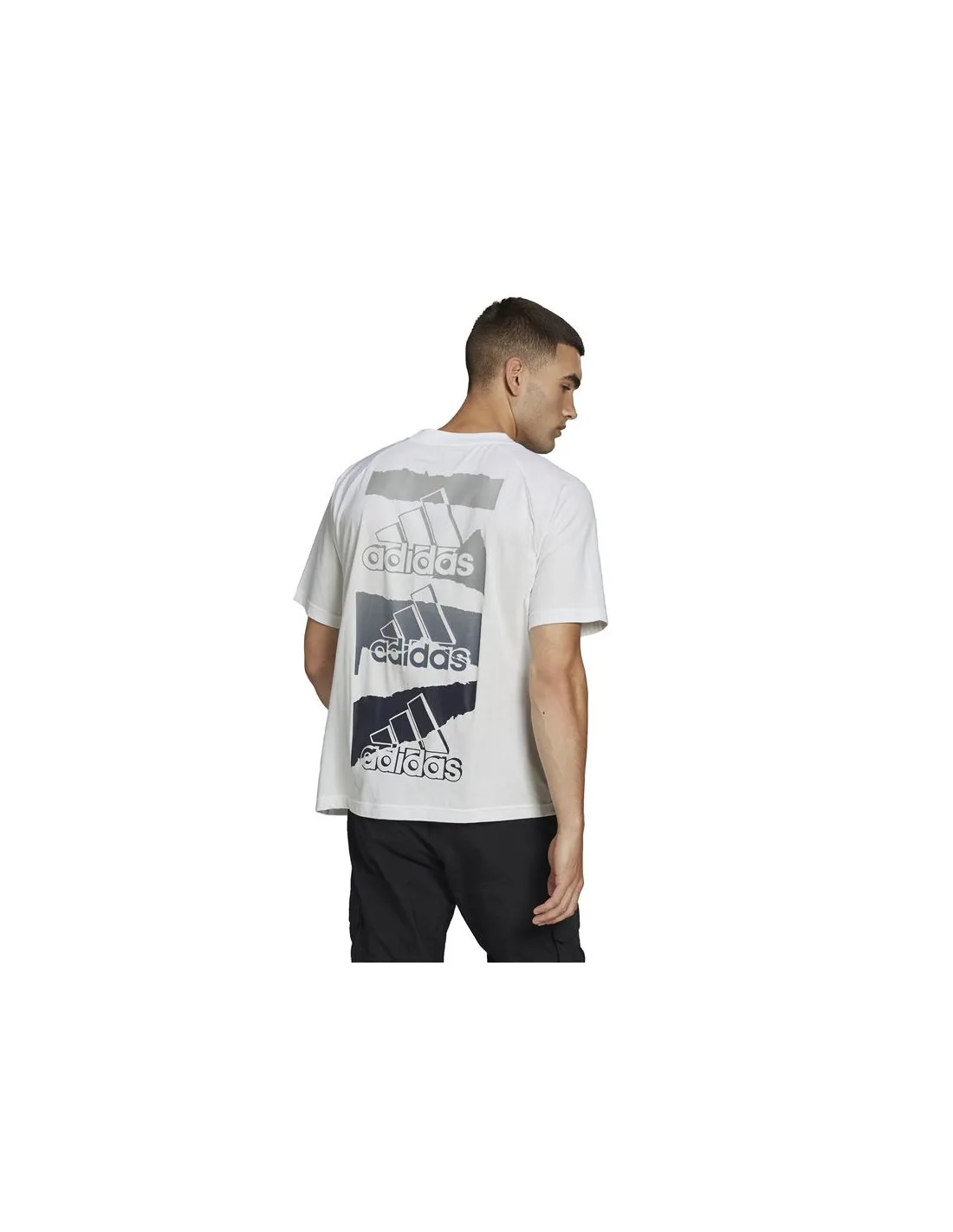 Camiseta adidas Essentials brandlove Hombre White