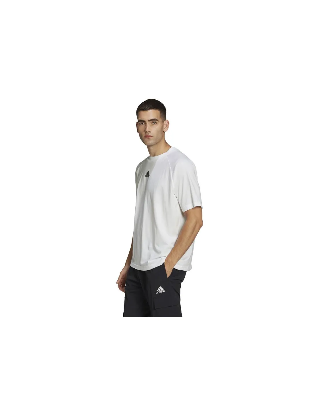 Camiseta adidas Essentials brandlove Hombre White