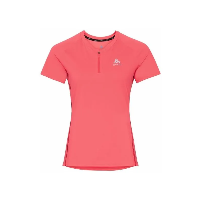 Camiseta de 1/2 cremallera Odlo Axalp Trail (siesta) Mujer