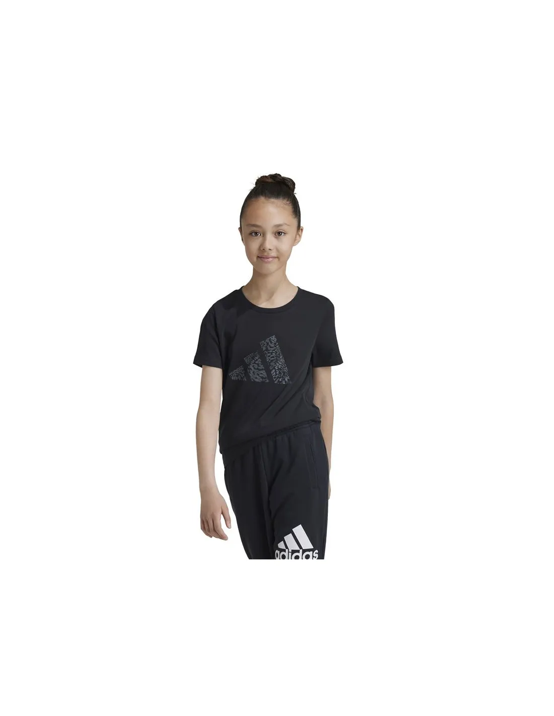 Camiseta de Fitness adidas Training Graphic Niña Negro
