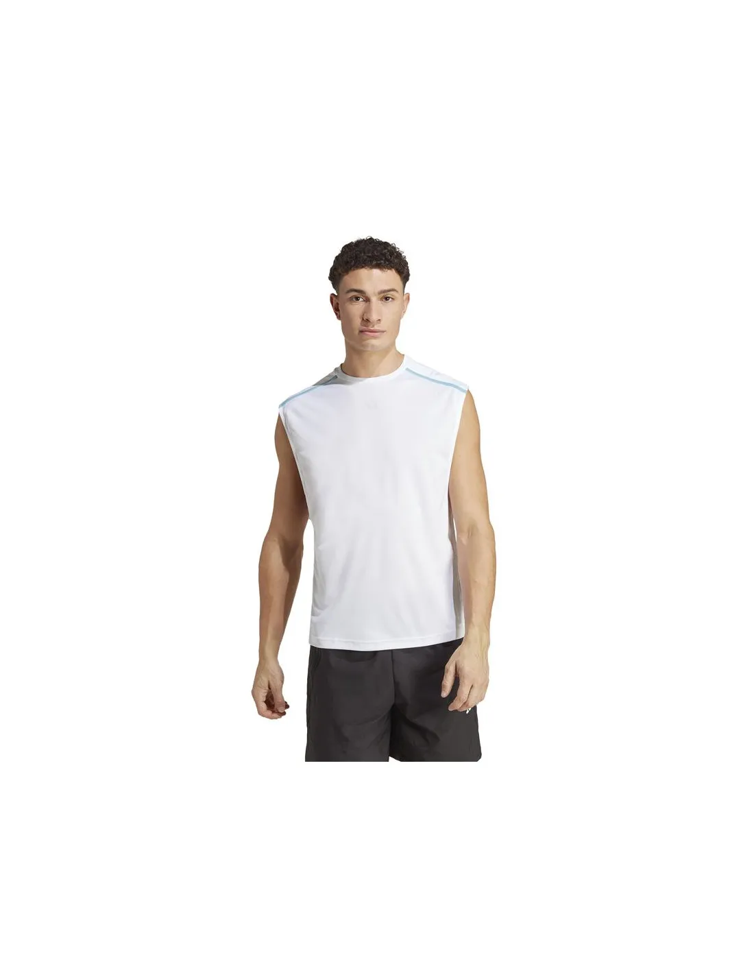 Camiseta de Fitness adidaso Base Blanco Hombre