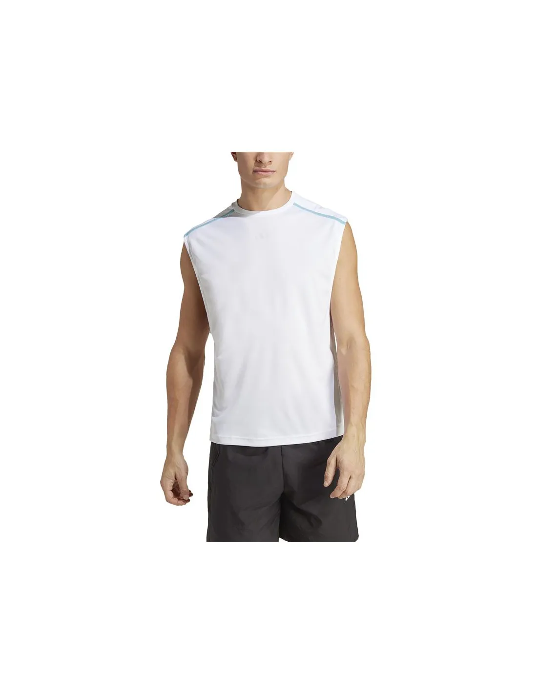 Camiseta de Fitness adidaso Base Blanco Hombre
