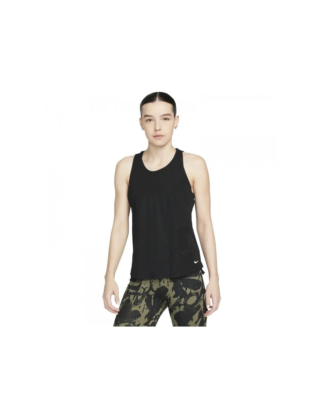 CAMISETA DE FITNESS NIKE DRIFIT ONE BREATHE MUJER BK