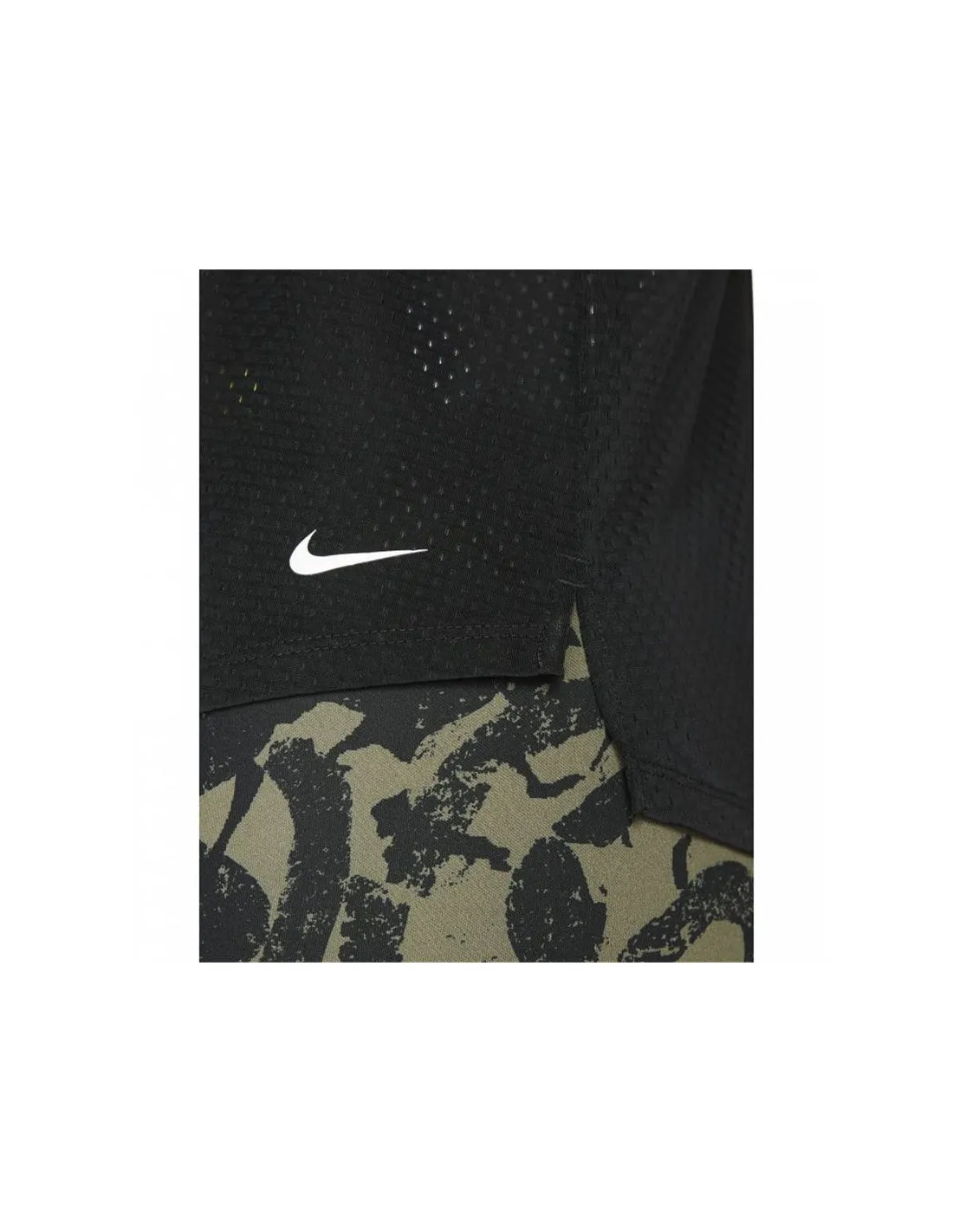 CAMISETA DE FITNESS NIKE DRIFIT ONE BREATHE MUJER BK