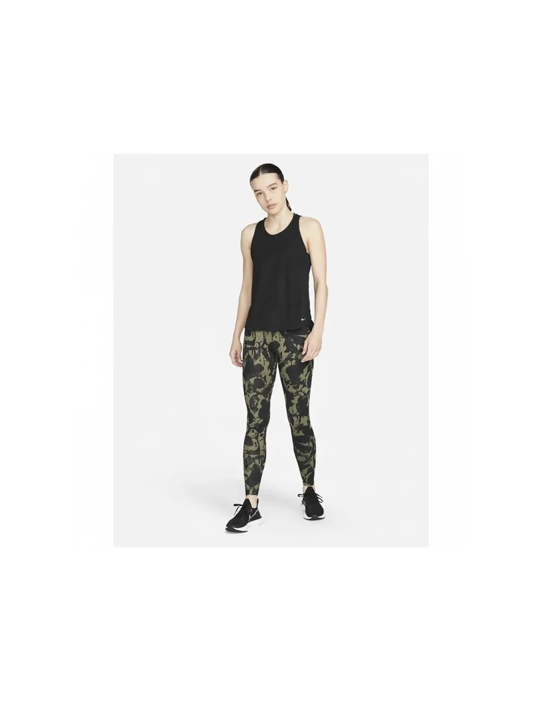 CAMISETA DE FITNESS NIKE DRIFIT ONE BREATHE MUJER BK