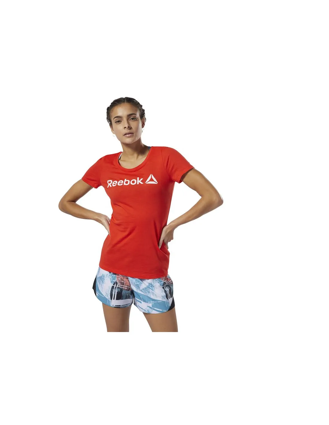 Camiseta de Fitness Reebok Scoop Neck
